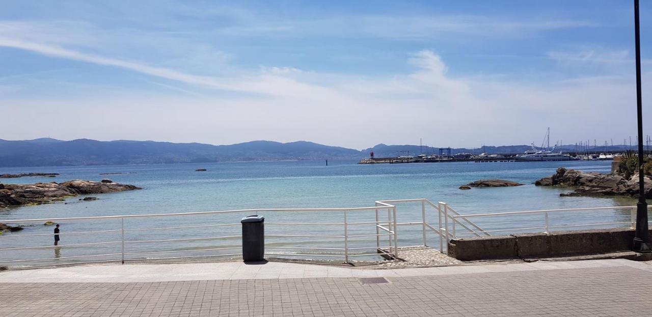 Piso Exterior A Escasos Metros De La Playa Panadeira Con Plaza De Garaje Apartment Sanxenxo Exterior photo